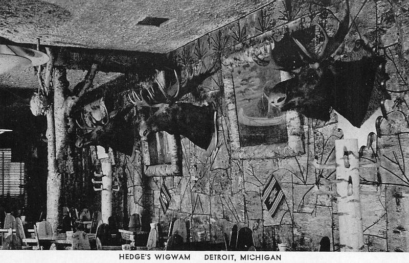 Hedges Wig Wam Restaurant - Postcard (newer photo)